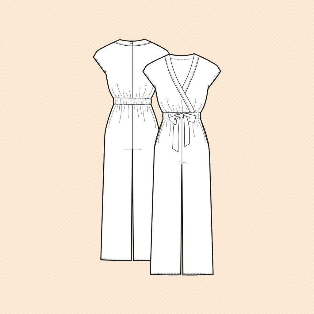 Patron combi pantalon