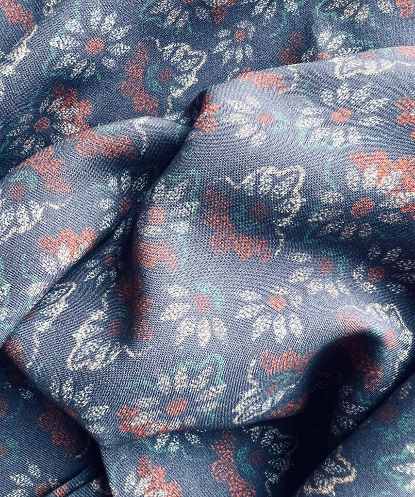tissu fleurs